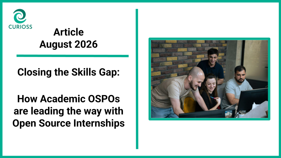 Closing the Skills Gap: How Academic OSPOs are leading the way with Open Source Internships